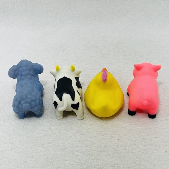 Farm Animal Pool Water Toy Bathtub Beach Kid Toddler Pretend Play Figure Doll - Picture 4 of 7